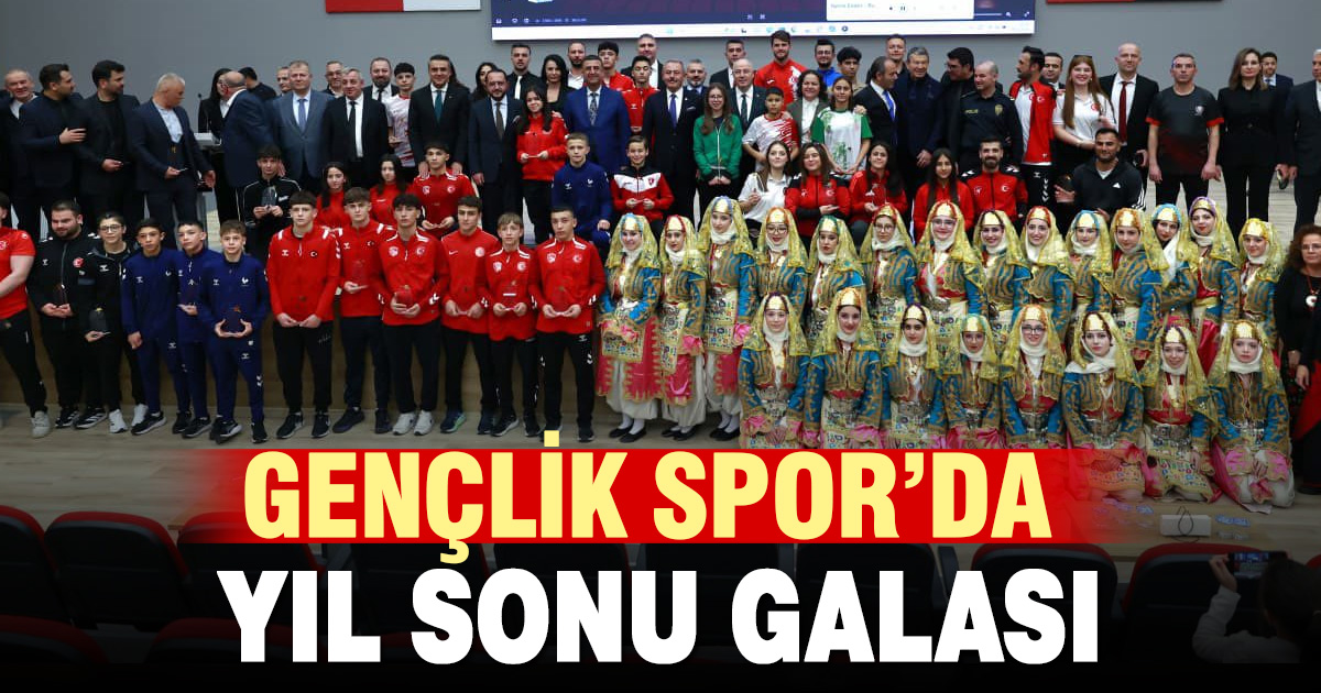 Gençlik ve sporda yılsonu gururu Denizli’de yaşandı
