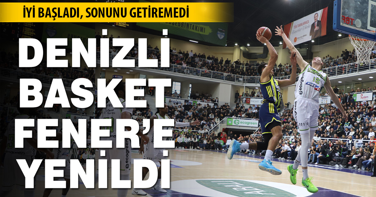 Fenerbahçe Beko, Merkezefendi Basket’e 23 sayı fark attı