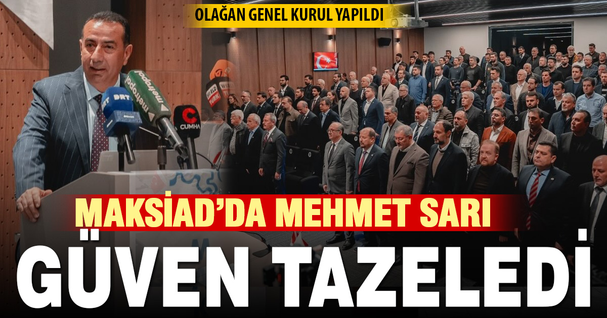 Maksiad’da Mehmet Sarı güven tazeledi