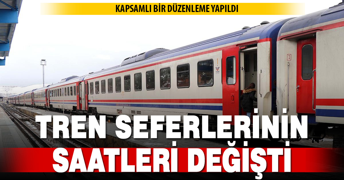 Denizli–İzmir trenlerinde sefer saatleri yenilendi