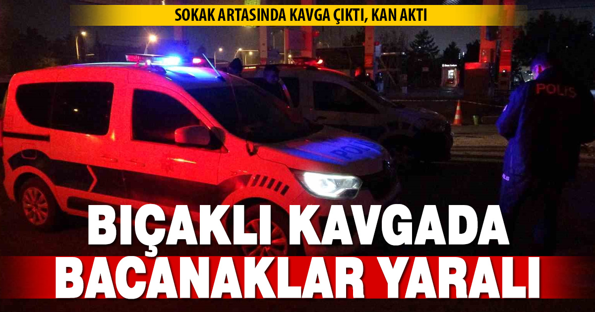 Denizli’de sokak kavgası: iki bacanak bıçaklandı