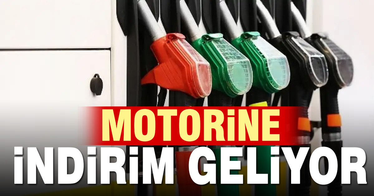 Motorine cumartesi indirimi geliyor