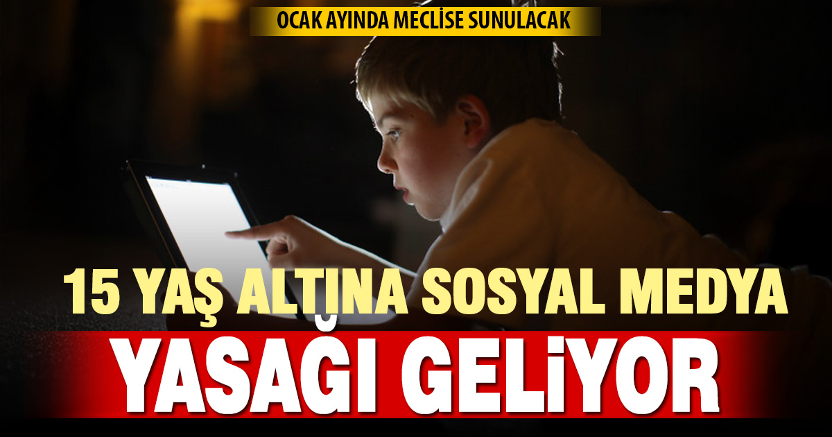 15 yaş altına sosyal medya yasağı geliyor