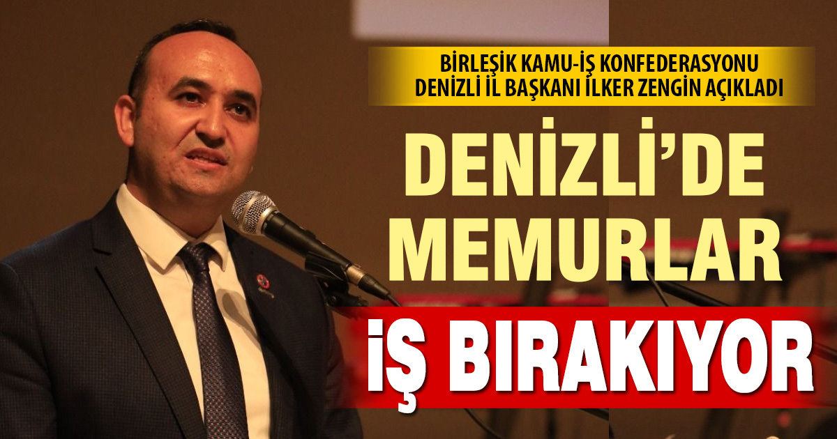 Denizli’de memurlar 19 Aralık’ta iş bırakıyor