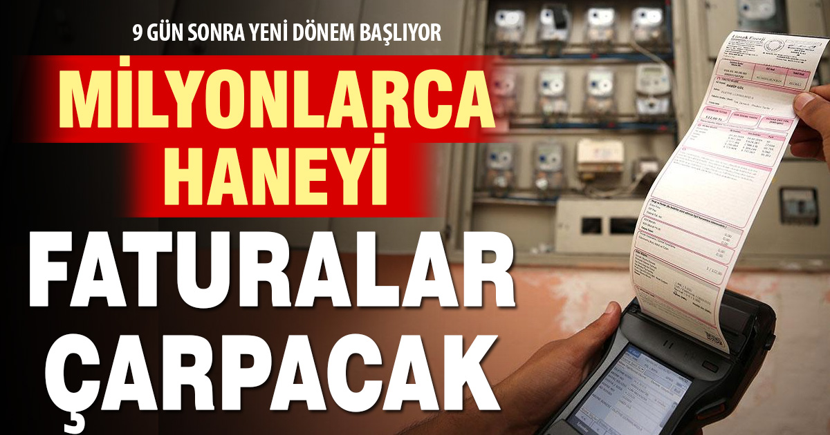 Elektrikte kademe değişiyor, yüksek tüketene yüksek fatura