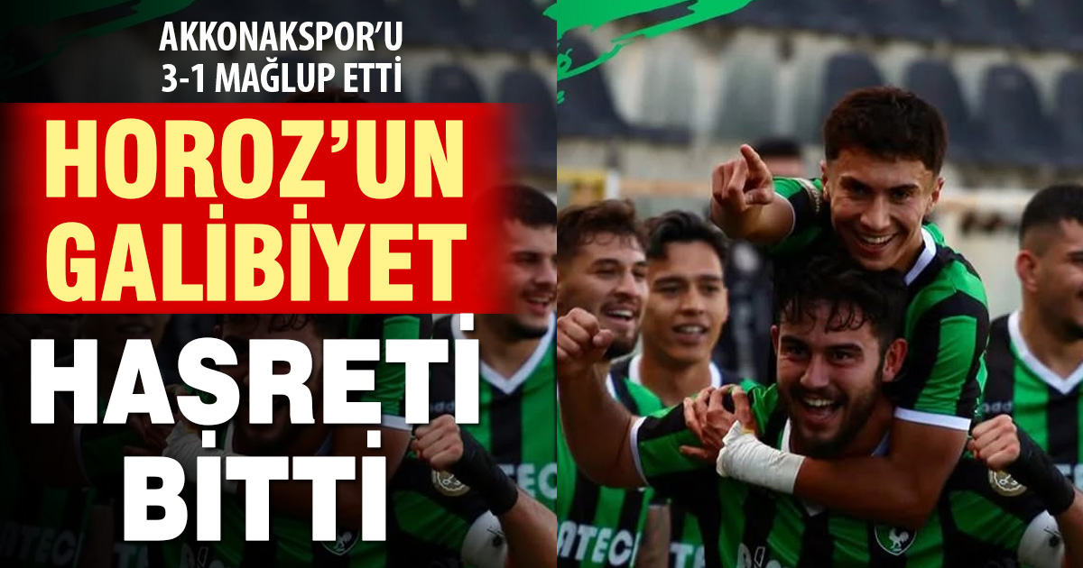 Denizlispor Akkonakspor’u 3-1 yendi