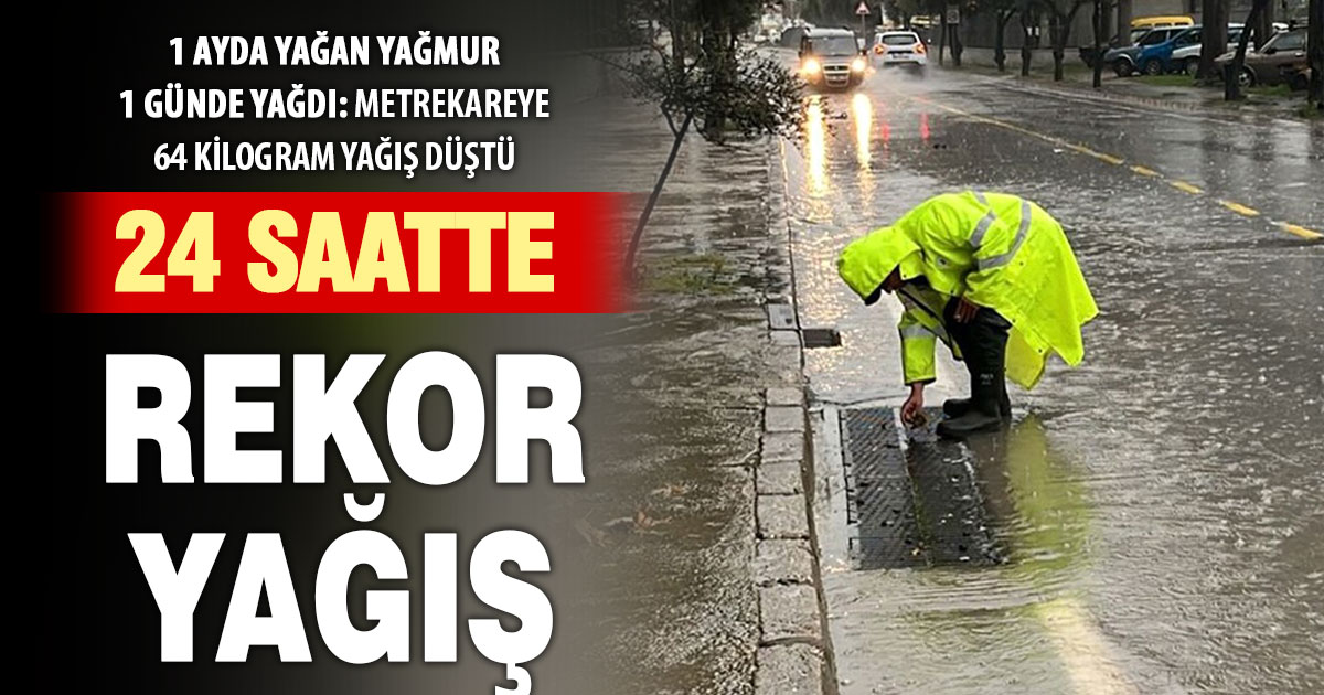 Denizli’ye beklenenin 2 katı yağmur: Kuruyan topraklara can suyu oldu