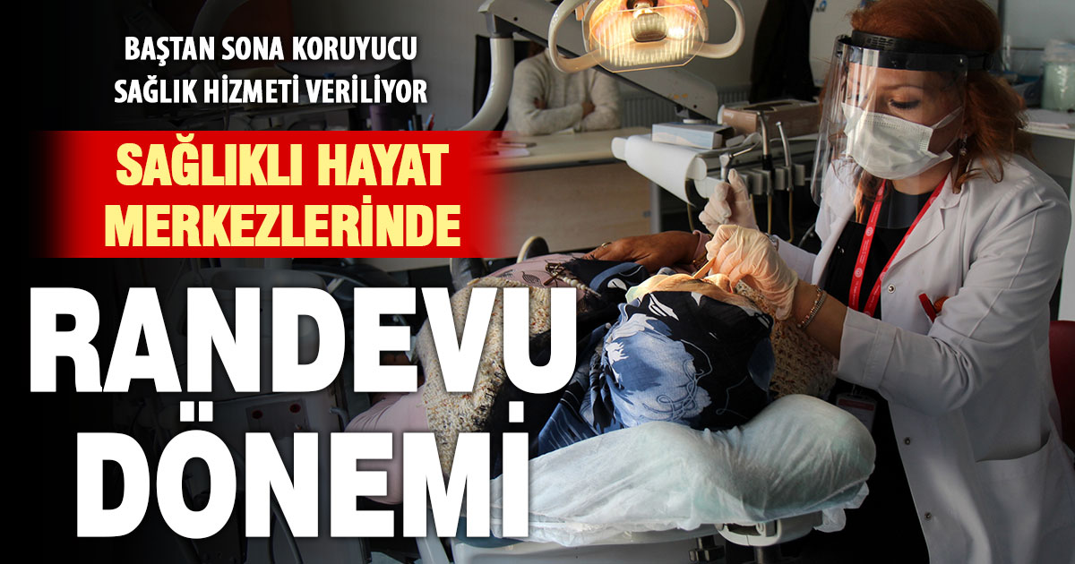 Denizli’de 3 ilçede hizmet veren Sağlıklı Hayat Merkezleri’ne artık randevu alınabilecek