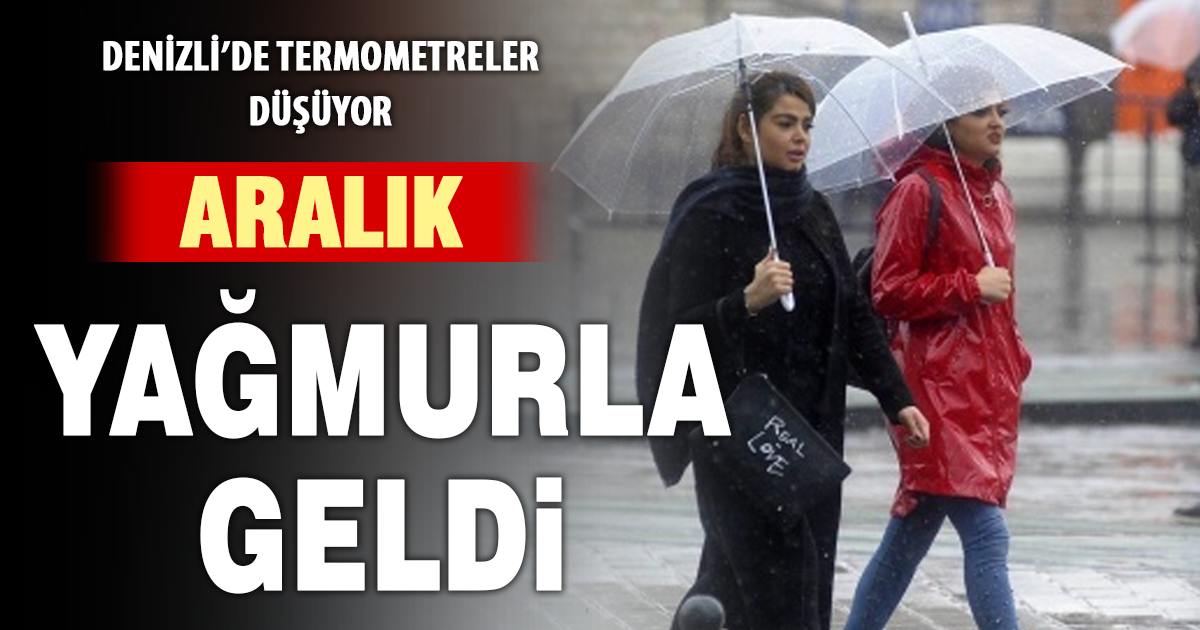 Denizli’de hava serinliyor, yağış geliyor