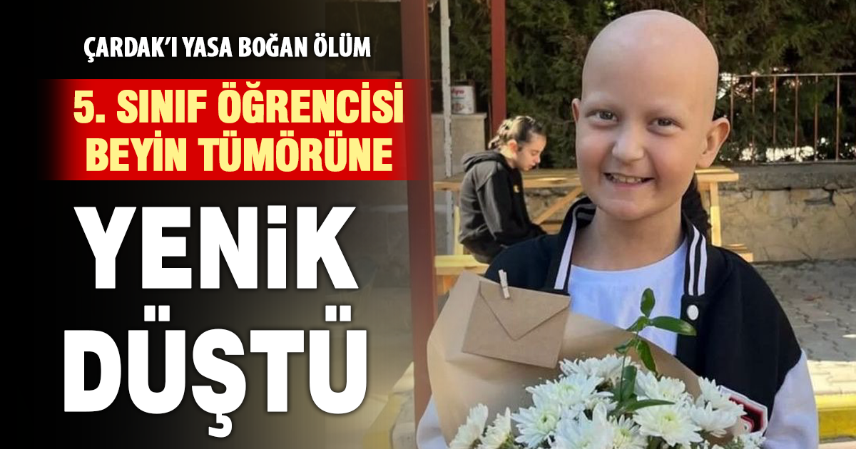 Çardak’ta küçük melek Elif Ataç’a veda