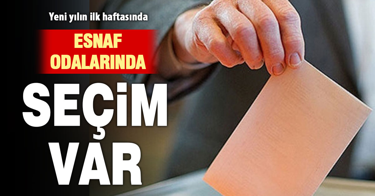 Denizli’de esnaf odaları yılın ilk haftasında seçime gidecek