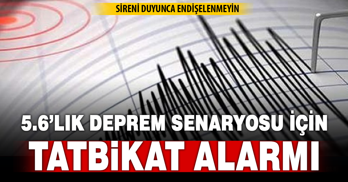 Denizli’de 10 Aralık’ta deprem tatbikatı yapılacak: Panik yapmayın