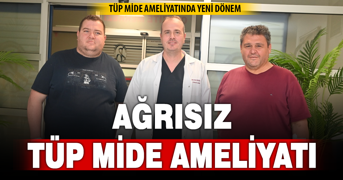 PAÜ Hastanelerinde Tüp Mide Ameliyatı Hastalar İçin Daha Konforlu ve Ağrısız Geçiyor