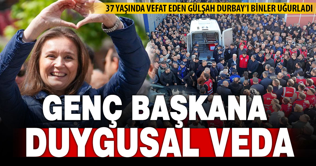 Başkan Durbay’a görev yaptığı belediyede duygusal veda
