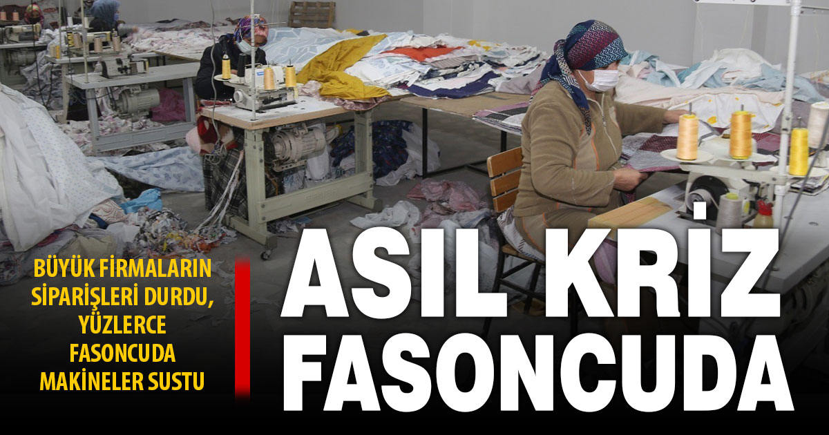 Denizli sektörünün görünmez kahramanı fasoncular can çekişiyor