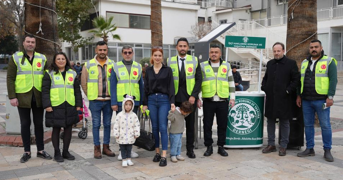 Denizli’de işçilerin hakları ve iş yerlerinde yaşadıkları sorunlara dikkat çekildi