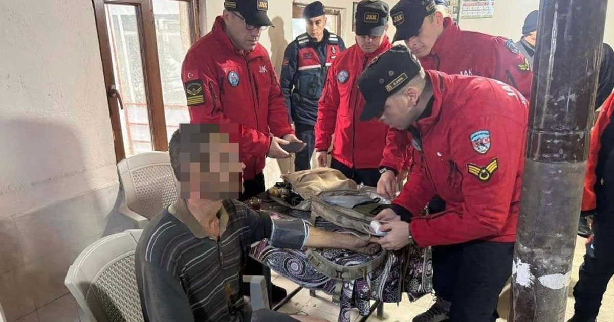 Altı gündür kayıp olan şahıs sağlıklı bir şekilde bulundu