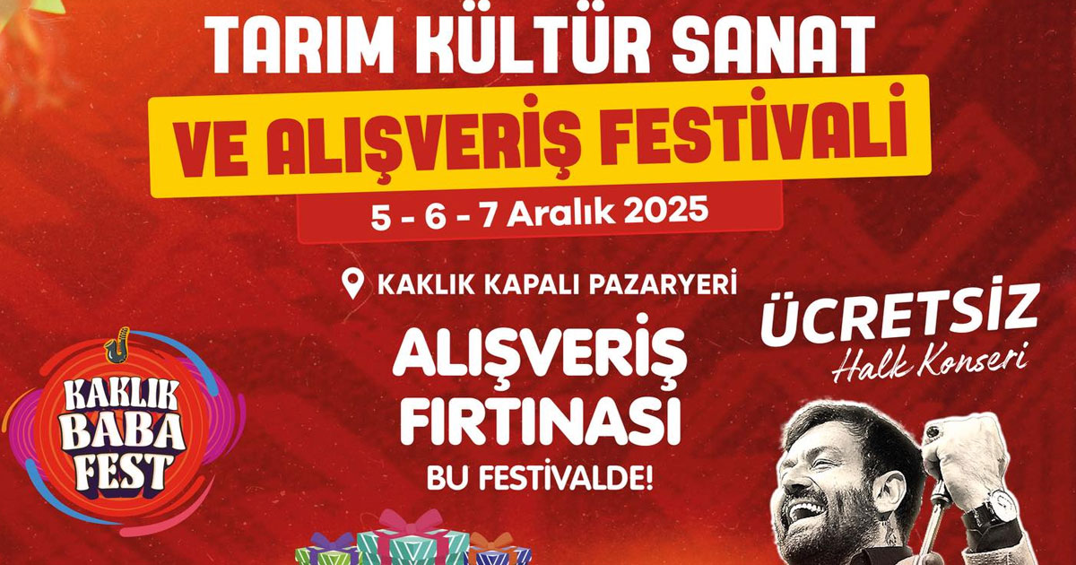 Kaklık’ta festival düzenlenecek