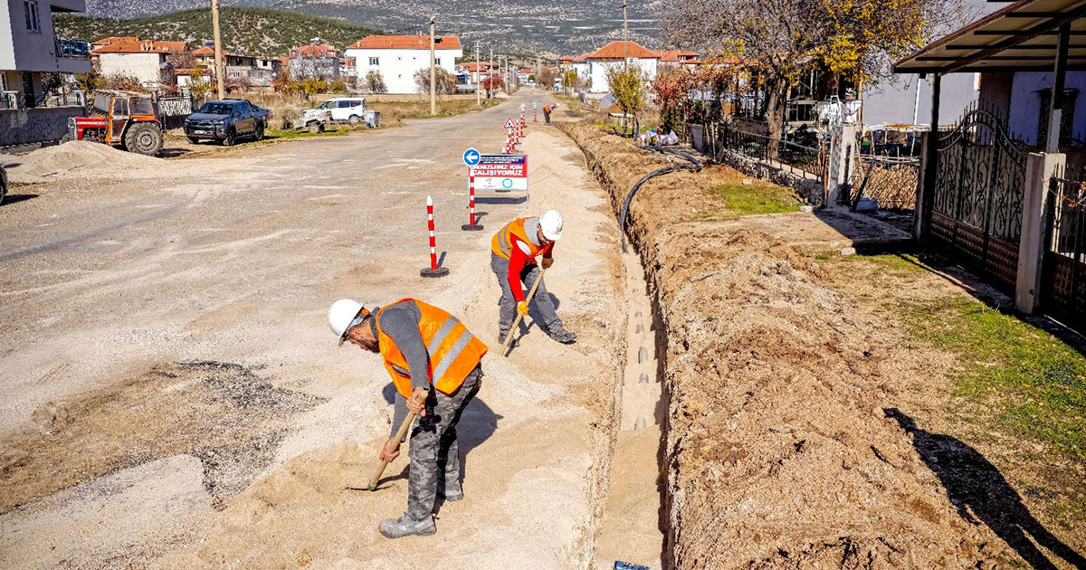 Kızılca’nın su altyapısı değişiyor