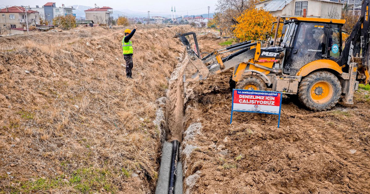 Kocabaş’a 9 kilometre yeni içme suyu hattı