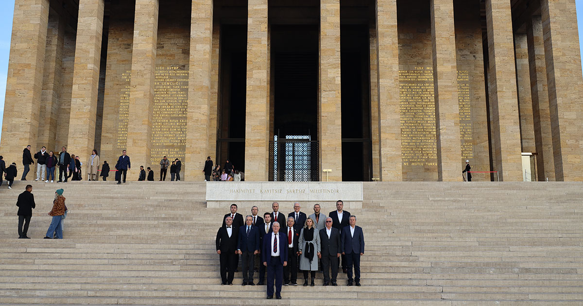 Madenciler Ata’nın huzurunda