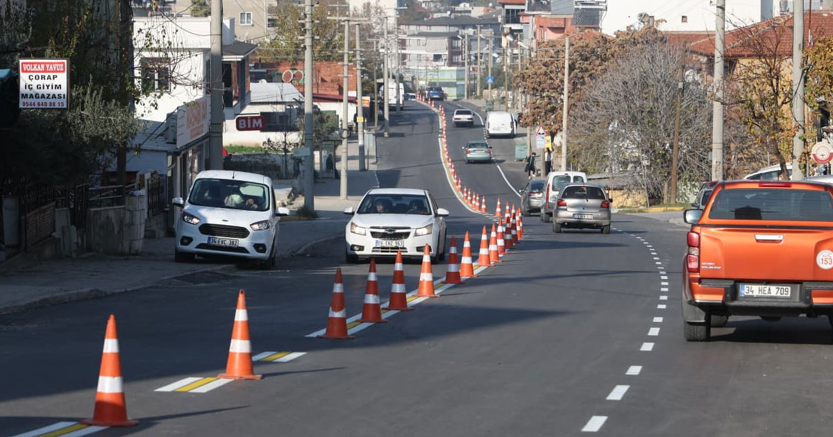 Merkezefendi’de yollar yenileniyor