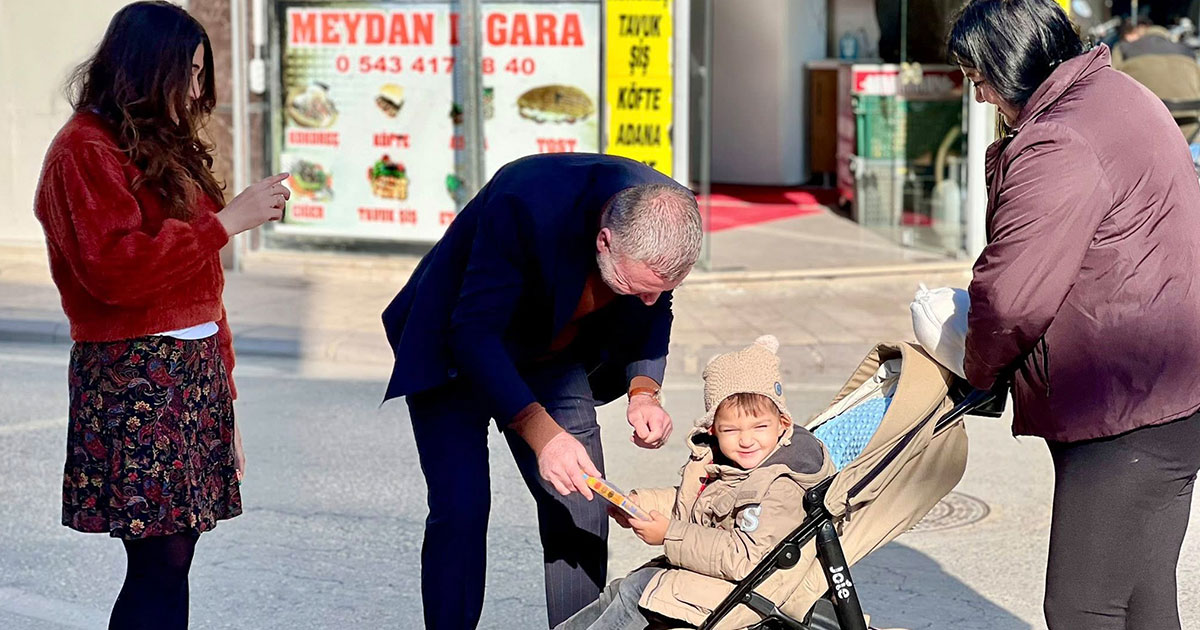 Sarayköy’de Başkan Konya’dan esnaf ve vatandaş ziyareti