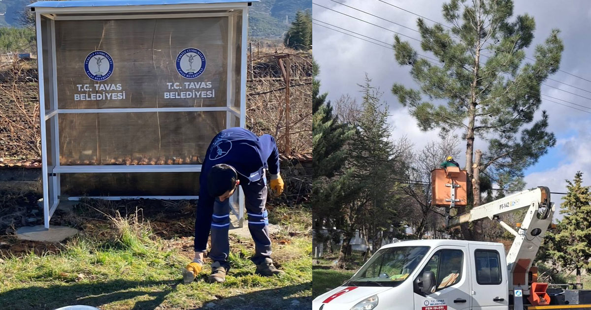 Tavas’ta belediye hizmetleri her mahalleye ulaşıyor
