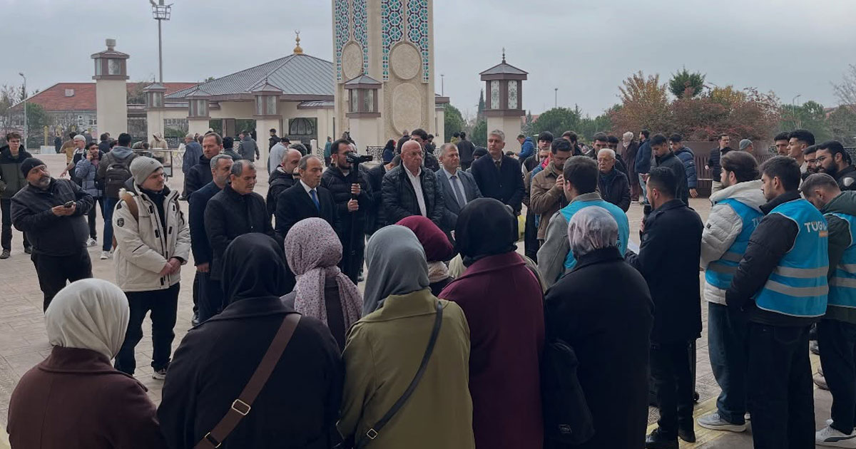 Denizli’de TÜGVA’dan Filistin’e destek eylemi