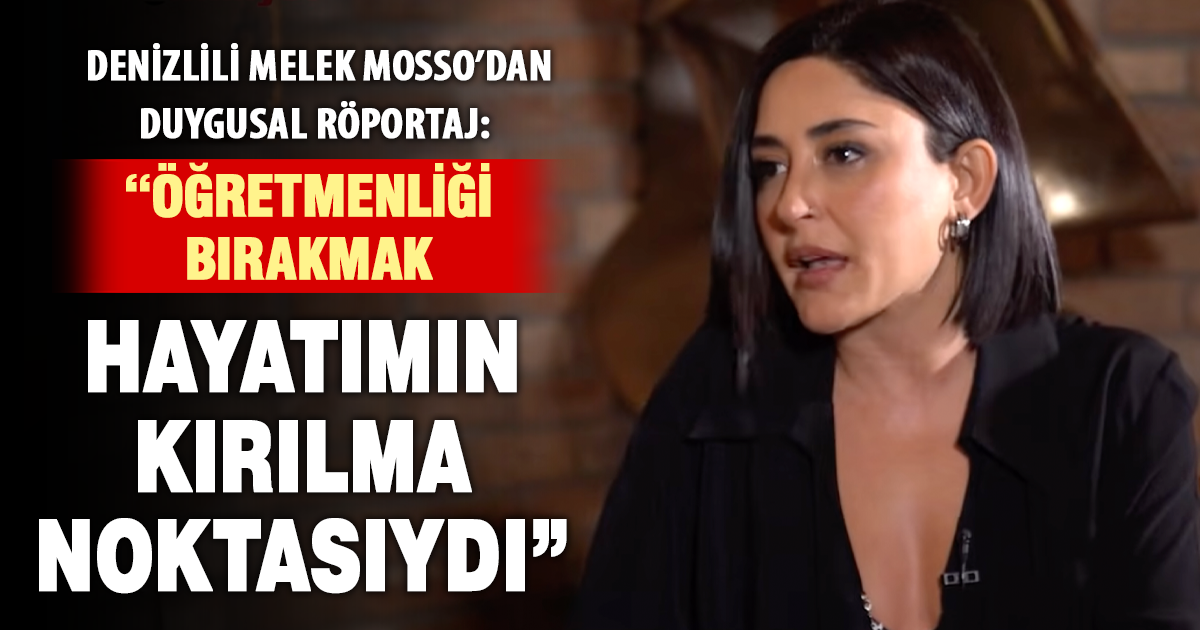 Öğretmenliği bıraktı, sahnelere adım atan Denizlili Mosso starlık hikayesini anlattı