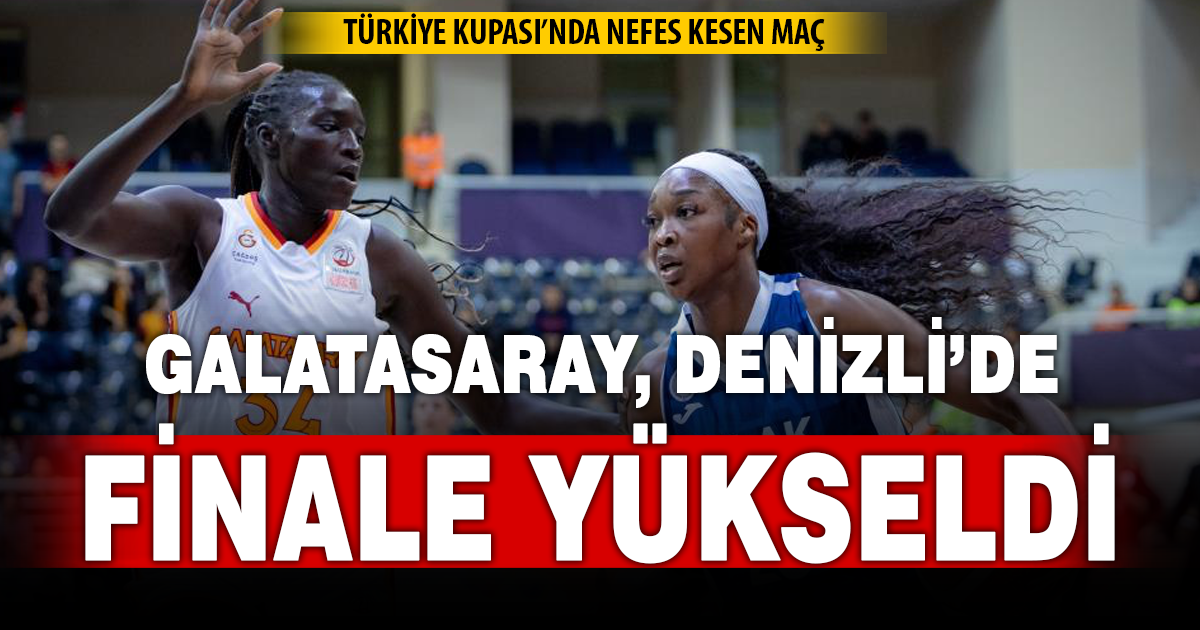 Halkbank Kadınlar Türkiye Kupası: Galatasaray: 66 – Emlak Konut: 64 