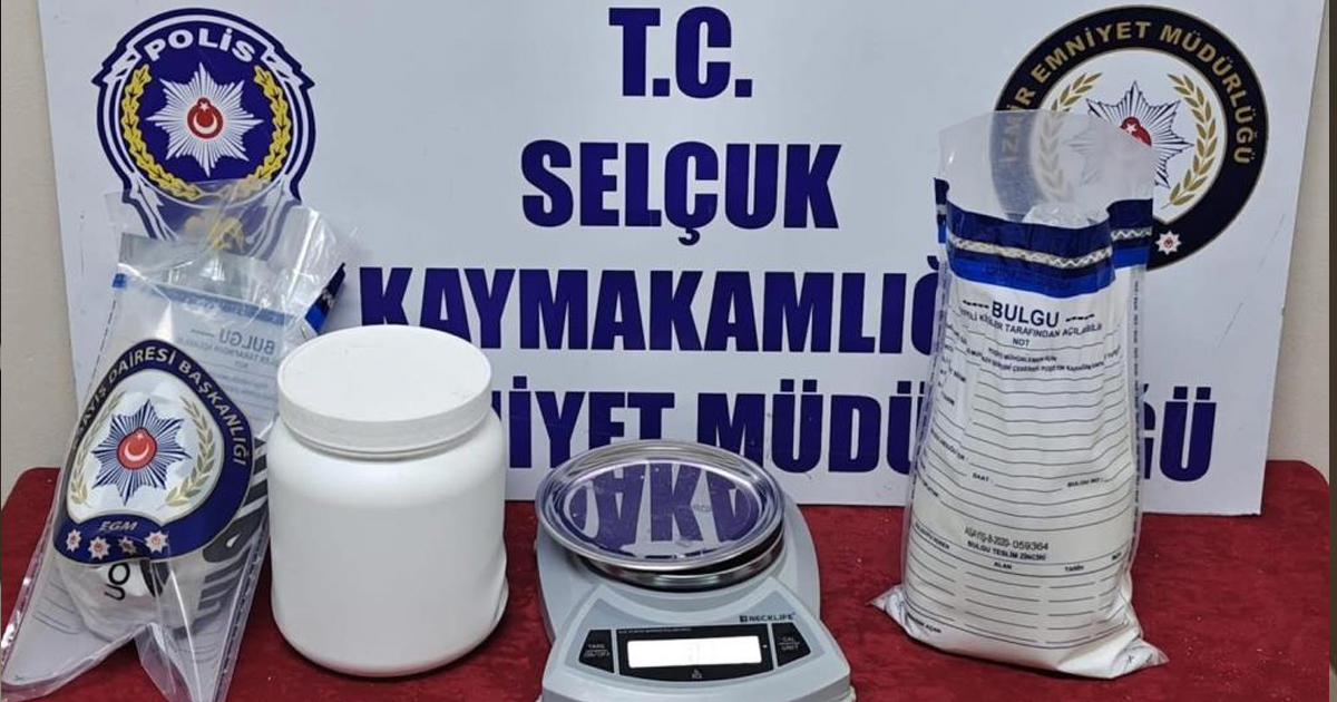 Selçuk’ta uyuşturucu operasyonu: 4 tutuklama