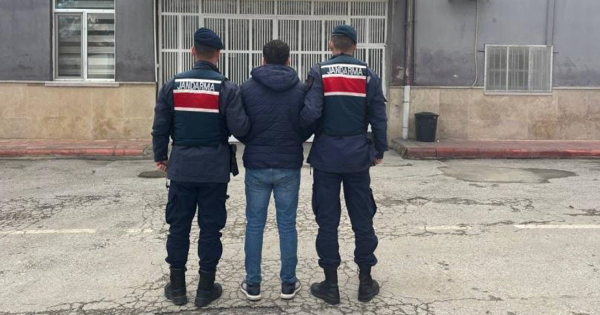 Hapis cezasıyla aranan şahsı jandarma yakaladı 