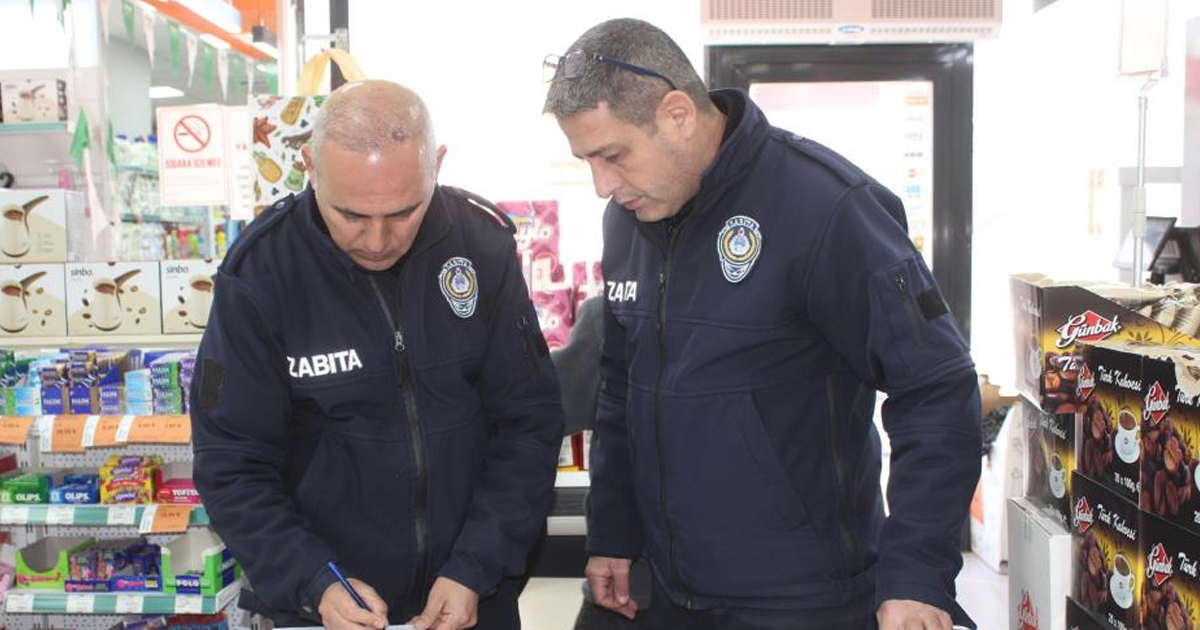 Sultanhisar’da zabıta ekipleri marketleri denetledi 