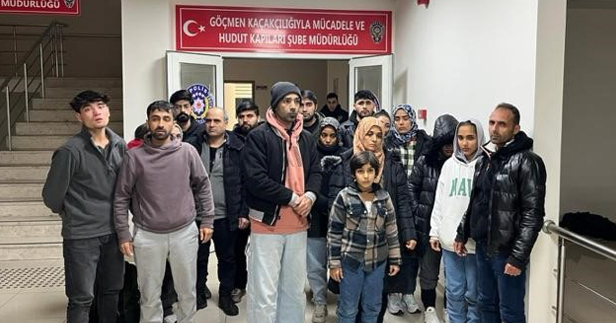 Manisa’da 34 düzensiz göçmen yakalandı 
