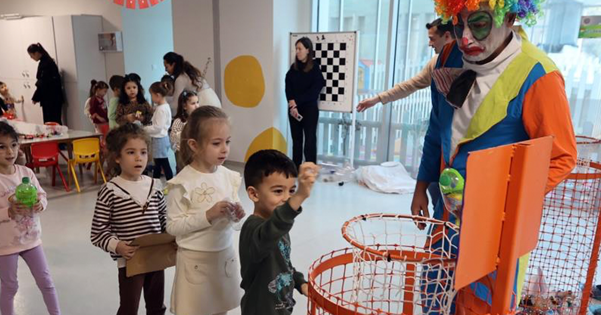  Miniklere geri dönüşüm bilinci aşılanıyor 