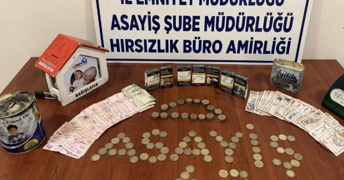 Kütahya’da 4 ayrı hırsızlık olayının şüphelisi saklandığı iş yerinin bodrumunda yakalandı