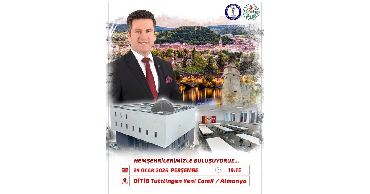 Başkan Tatık, Almanya’daki Tavaslı gurbetçilerle buluşuyor 