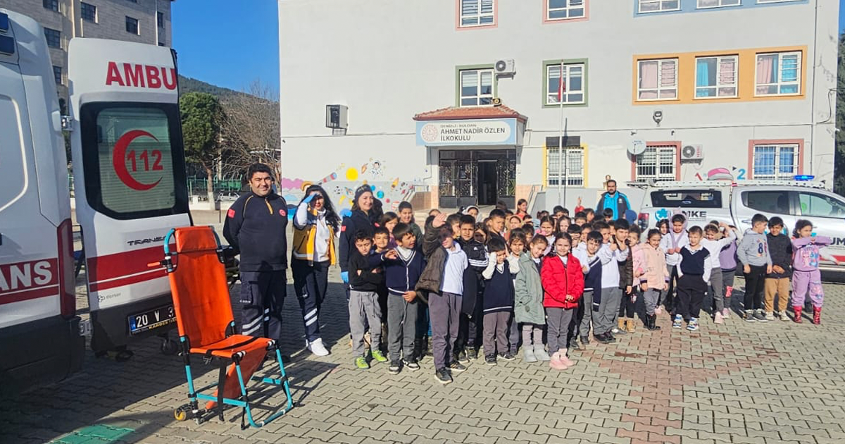 Buldan’da miniklere sağlık eğitimi