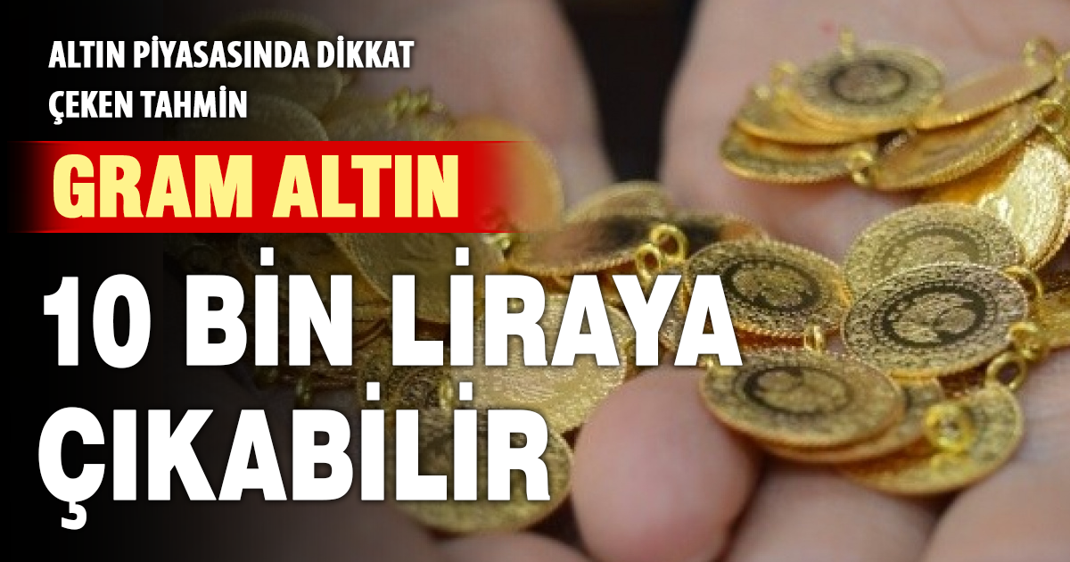 İslam Memiş’ten altın uyarısı: “8 bin lira kapıda, 10 bin sürpriz olmaz”