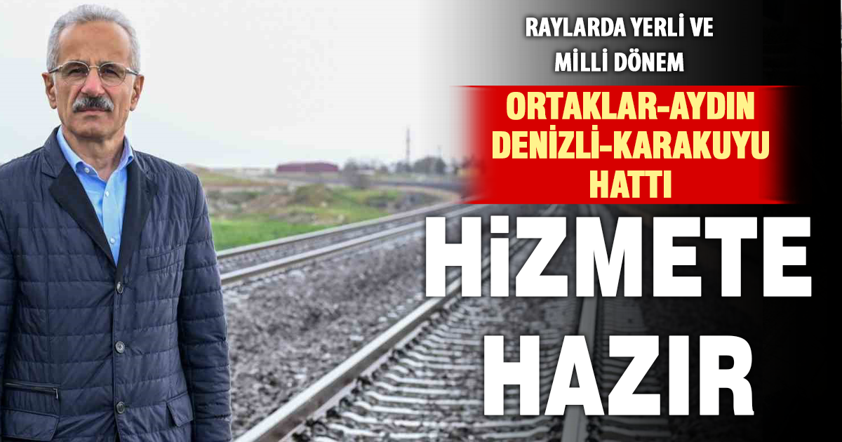 Bakan Uraloğlu: “Sinyalli hat oranımızı yüzde 61’e yükselttik”