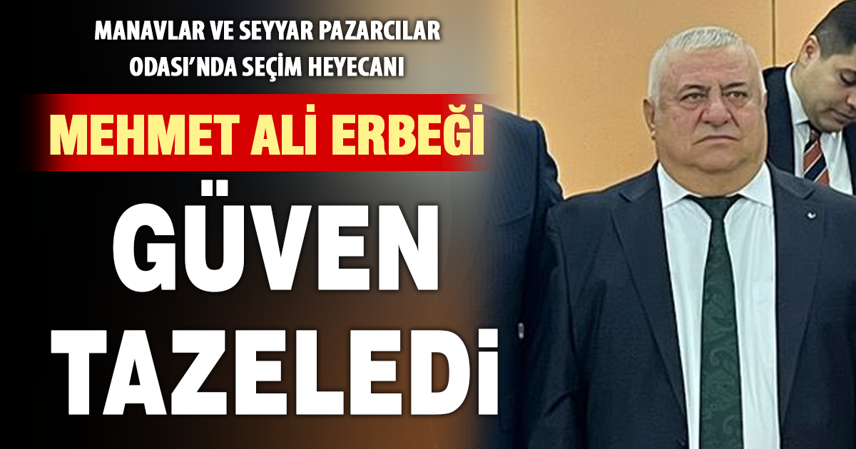 DESOB Başkanı Erbeği güven tazeledi