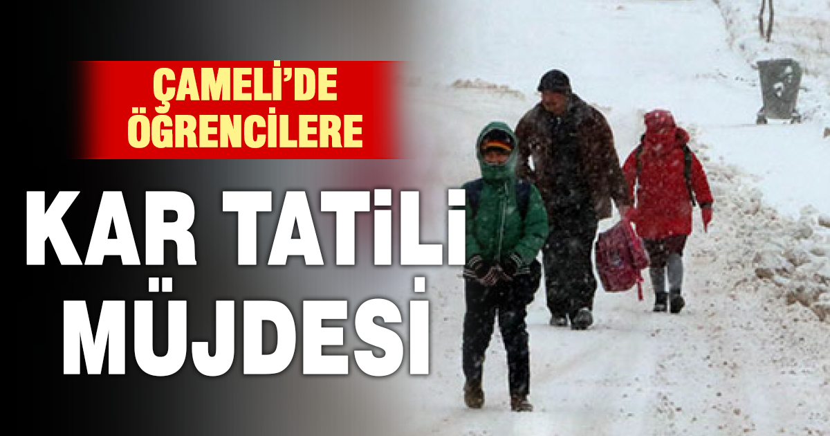 Çameli’de eğitime kar engeli: Okullar 1 gün tatil edildi