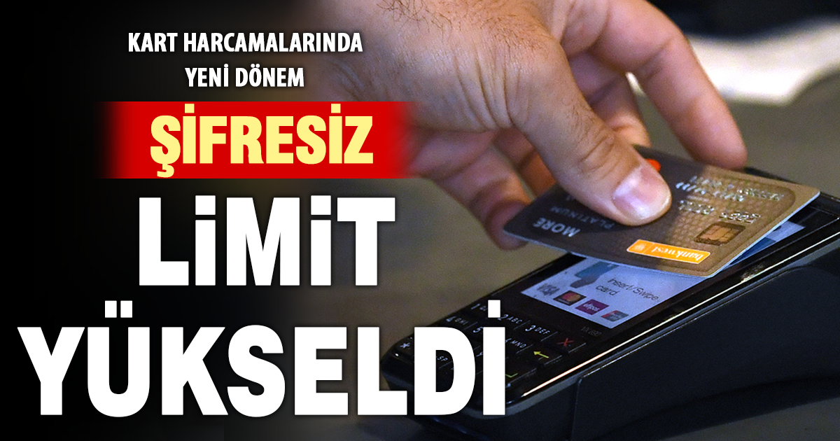 Temassız ödemelerde yeni dönem: Şifresiz limit 2.500 TL’ye yükseliyor
