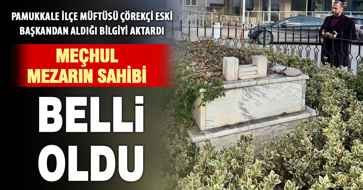 Kınıklı’daki meçhul mezarda kimin yattığı belli oldu