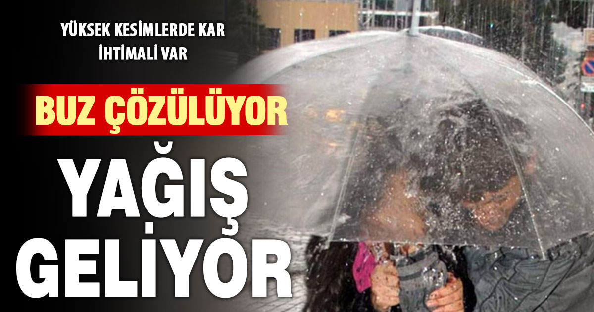Denizli’ye yağış geliyor, ısı yükseliyor