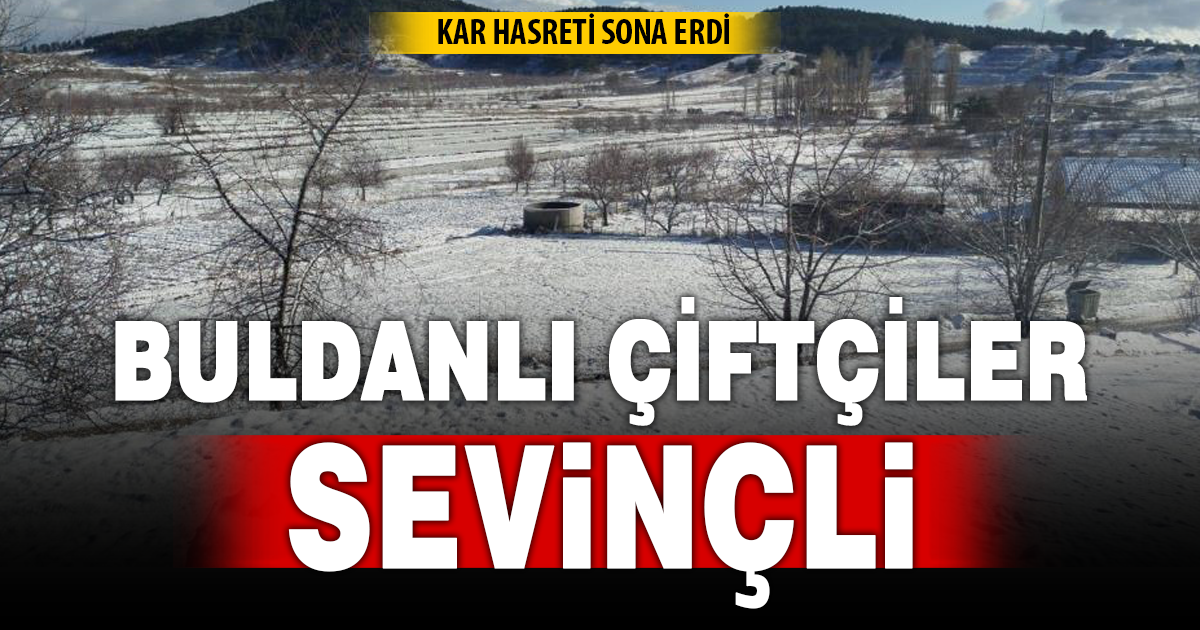 Buldan’da yılın ilk karı üreticileri sevindirdi