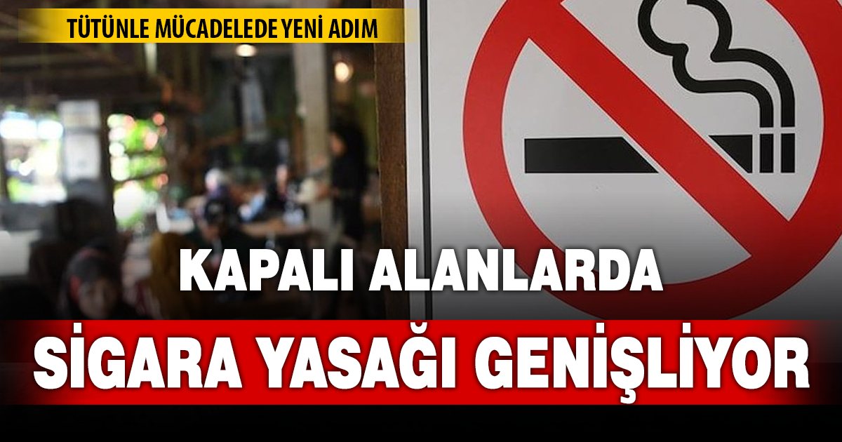 Kapalı alanlarda sigara yasağı genişliyor