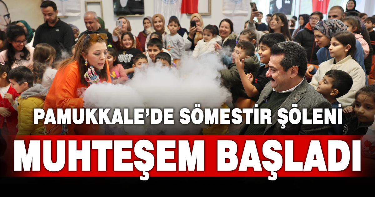 Pamukkale Belediyesi’nin Karne Hediyesi Çocuklardan Tam Not Aldı