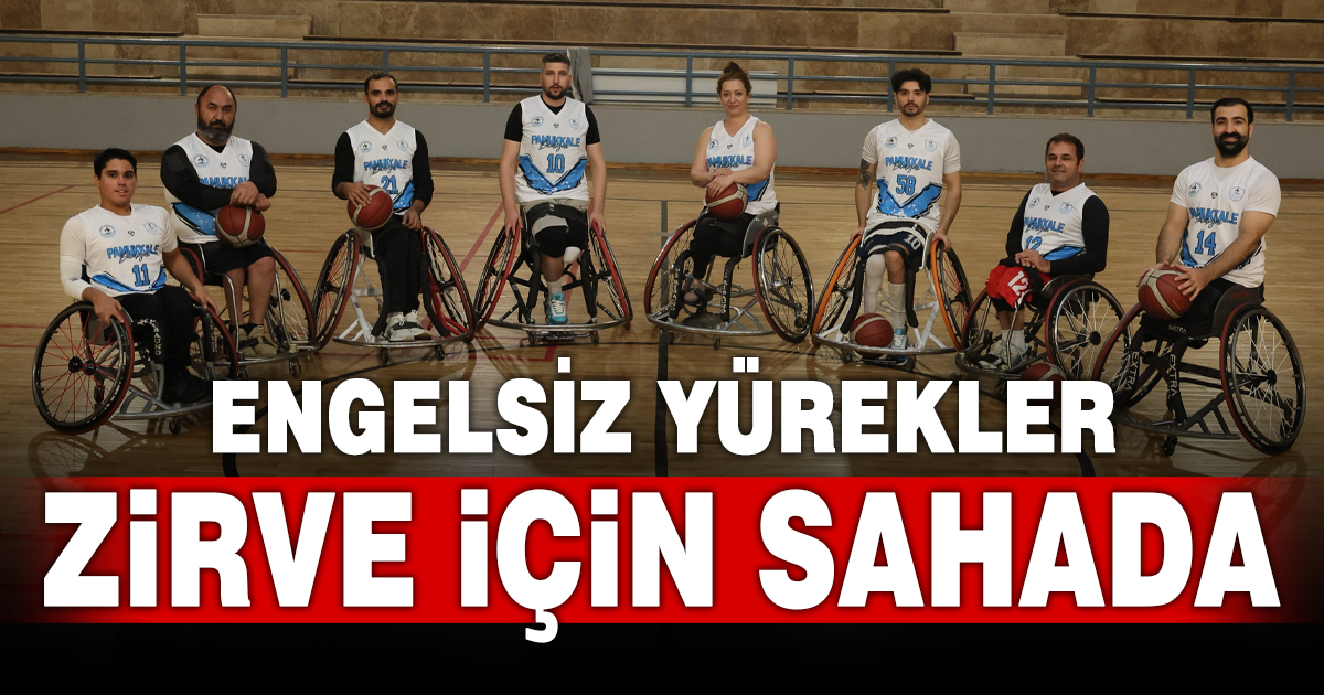 PAMUKKALE’NİN “ENGELSİZ YÜREKLERİ” ZİRVE TAKİBİNİ SÜRDÜRÜYOR